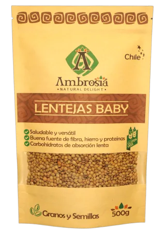 Ambrosia lentejas baby 500gr