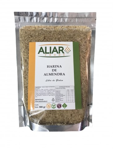 Aliar harina De Almendras sin gluten 500 grs