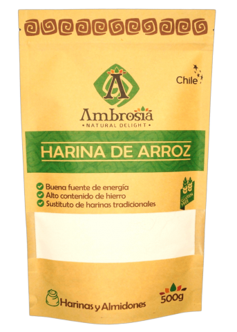 Ambrosia harina de arroz 500 grs