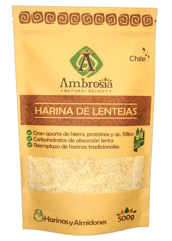 Ambrosia harina de lentejas 500 grs