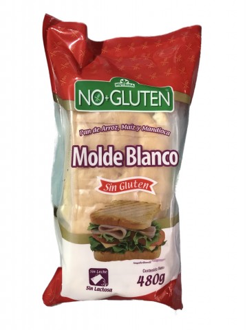 Nutrisa pan de molde blanco 480 grs