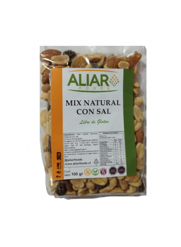 Aliar mix natural con sal 100 grs