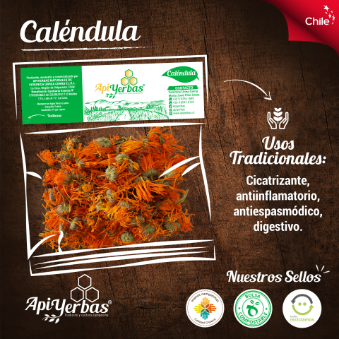 CALÉNDULA 15 grs