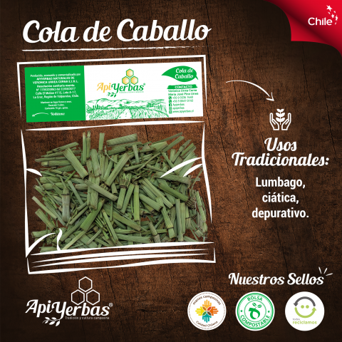 COLA CABALLO 15 grs