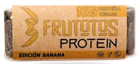 Frutotos Barra de 16 grs de Proteina Banana 60 grs