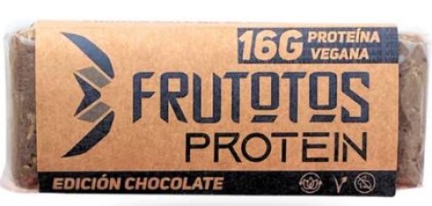 Frutotos Barra de 16 grs de Proteina Chocolate 60 grs