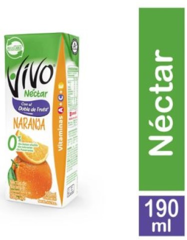 Vivo Nectar Naranja 190 ml