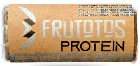 Frutotos Barra de 16 grs de Proteina Cookies and Cream 60 grs