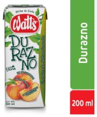 Watts Nectar Durazno 200 ml