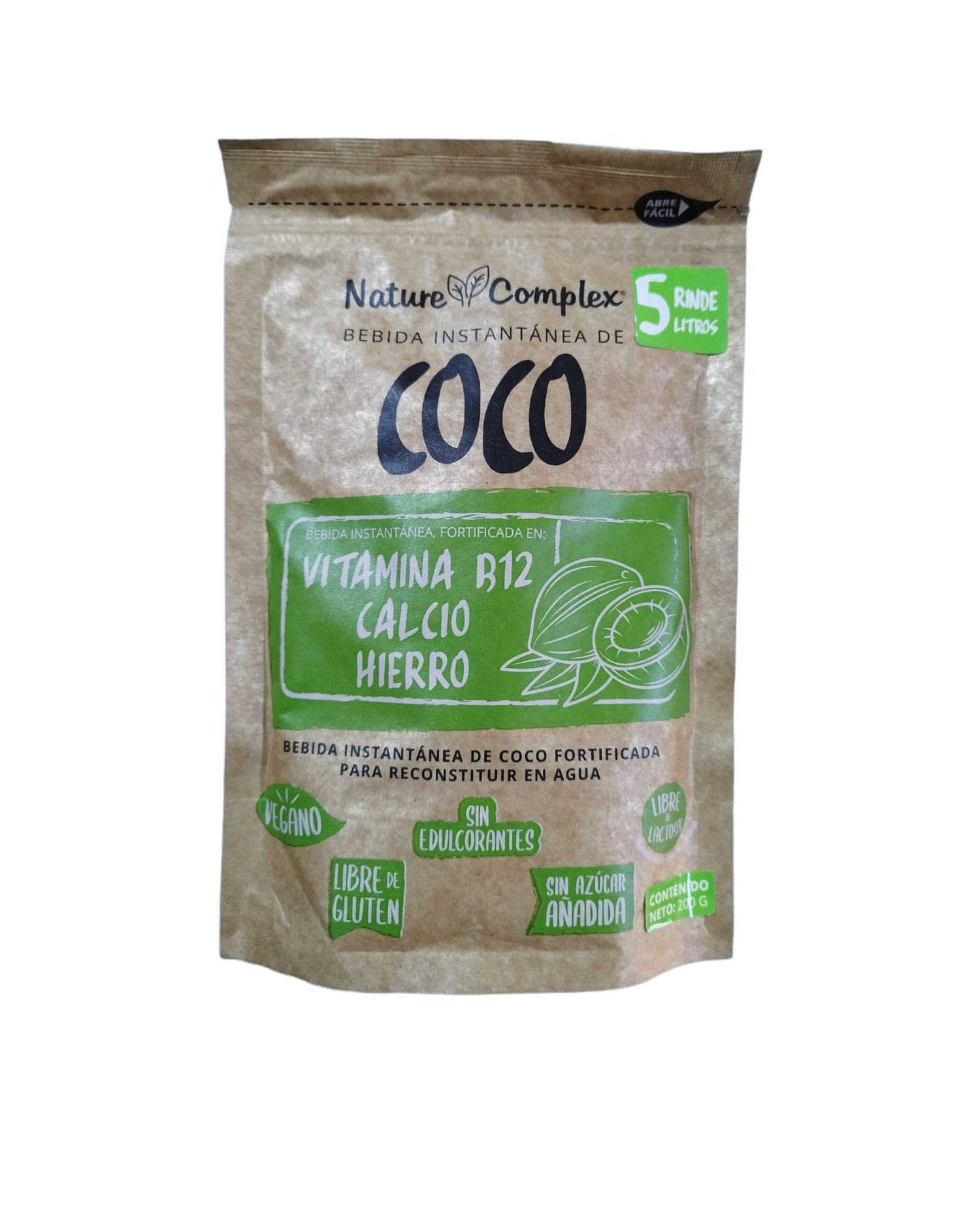 Complex bebida instantanea de coco 200gr
